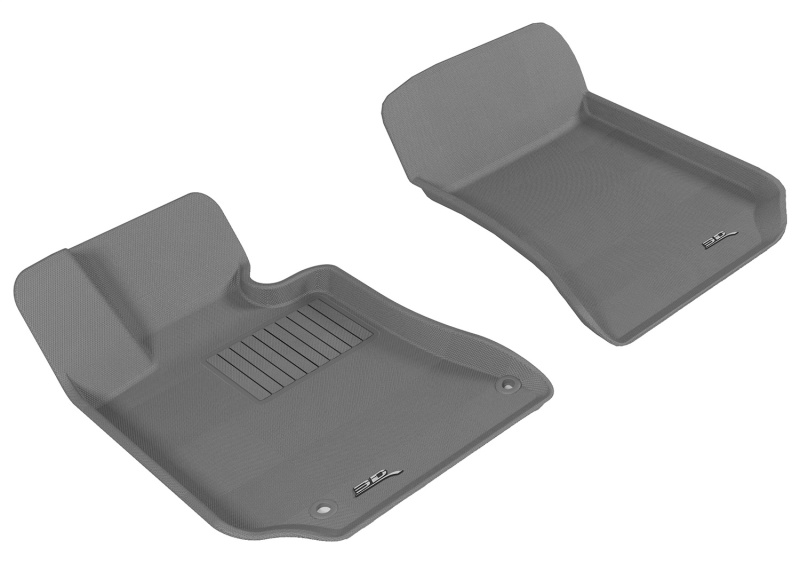 Mercedes-Benz E-Class Floor Mat - Front - 3D MAXpider - Kagu - Gray - `10-`14